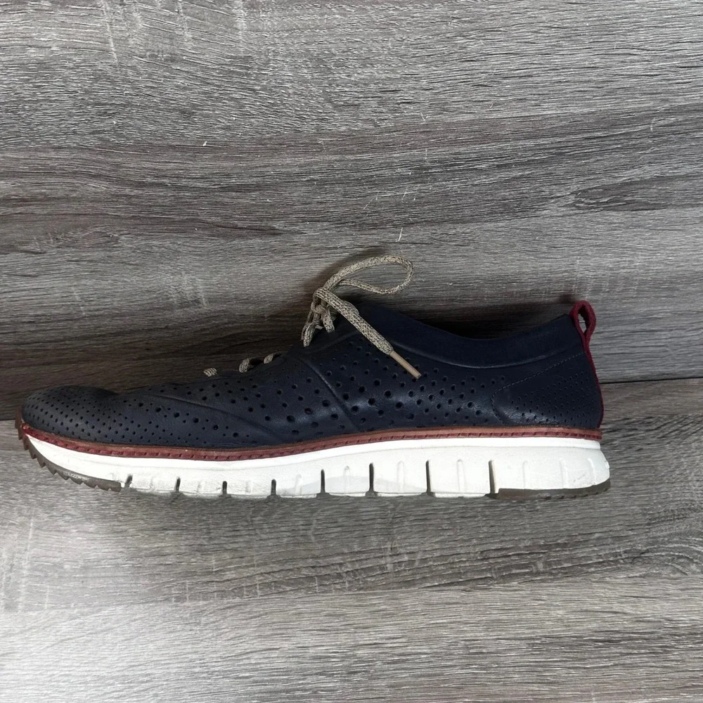 Cole Haan Zerogrand Shoes Mens 12 Leather Wingtip Oxford C21567 Grand.OS READ